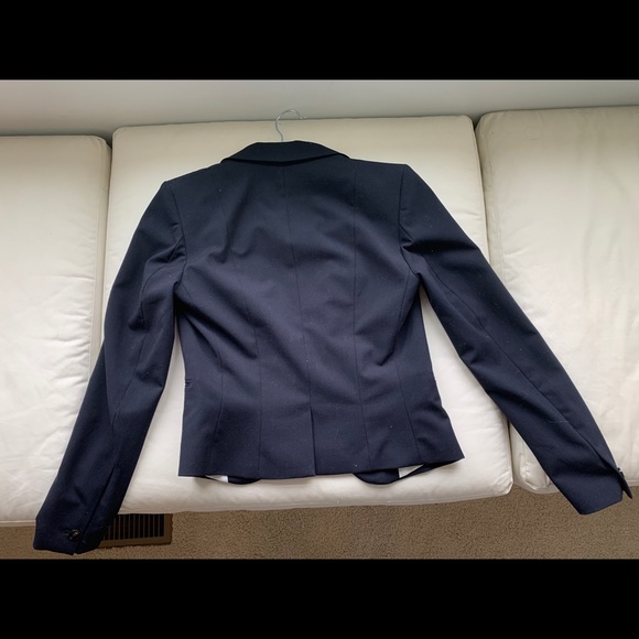 H&M Navy Cropped Blazer - Picture 3 of 3